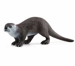 Schleich Wild Life 14865 Otter Toy Animal Figurine for Ages 3 and Up