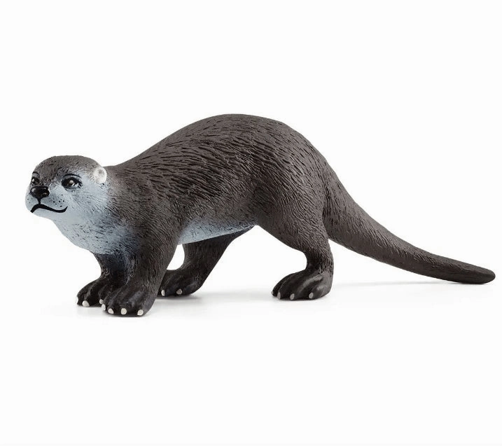 Schleich Wild Life 14865 Otter Toy Animal Figurine for Ages 3 and Up