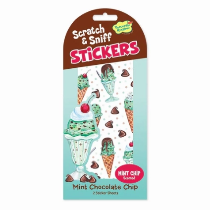 Scratch & Sniff Sticker - Mint Chocolate Chip
