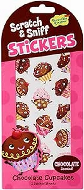 Scratch & Sniff Stickers -  Chocolate Cupcakes