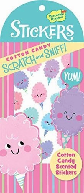 Scratch & Sniff Stickers - Cotton Candy