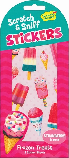 Scratch & Sniff Stickers - Frozen Treats