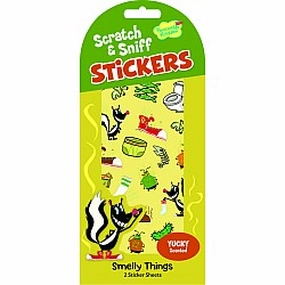 Scratch & Sniff Stickers - Smelly Things
