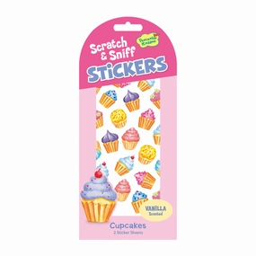 Scratch & Sniff Stickers - Vanilla Cupcakes