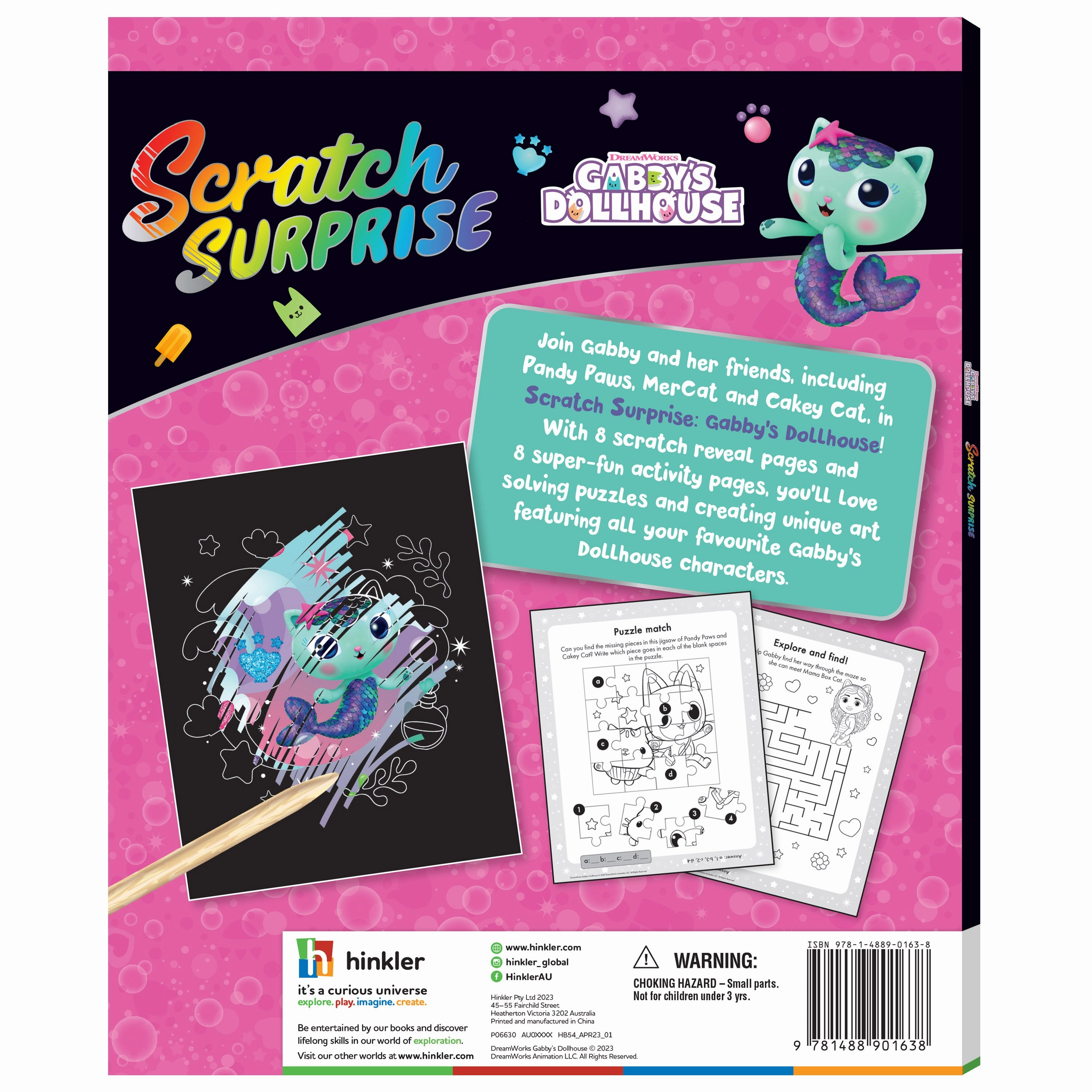 Scratch Surprise Gabbys Dollhouse