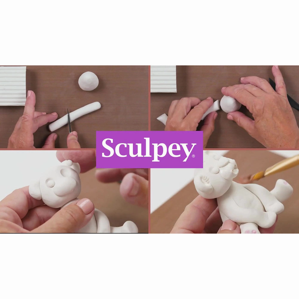Sculpey Original Polymer Clay - White 1.75 lb - Artist Modeling Oven-Bake Clay