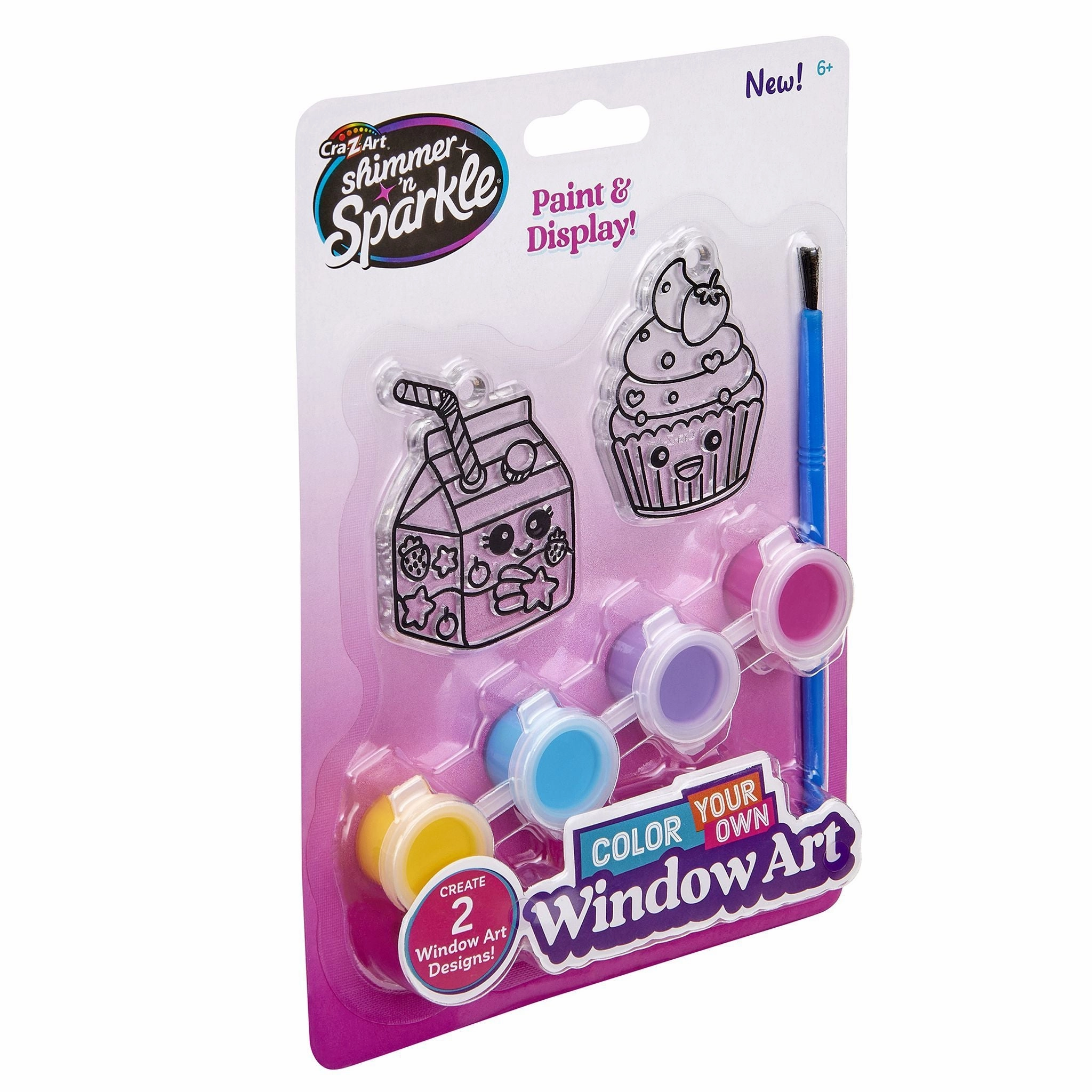 Shimmer 'N Sparkle Color It Cute Window Art
