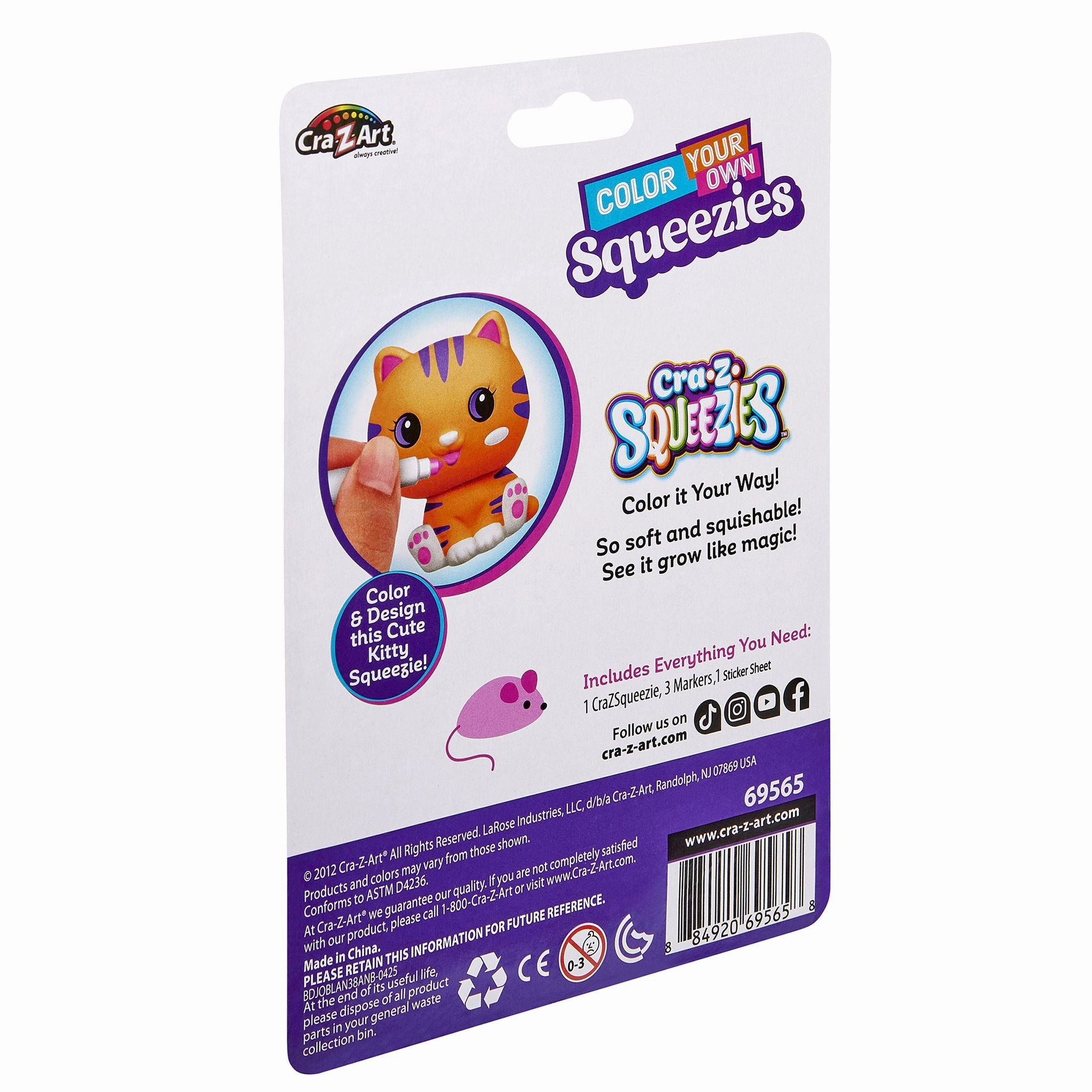 Shimmer 'N Sparkle Color Your On Squeezies