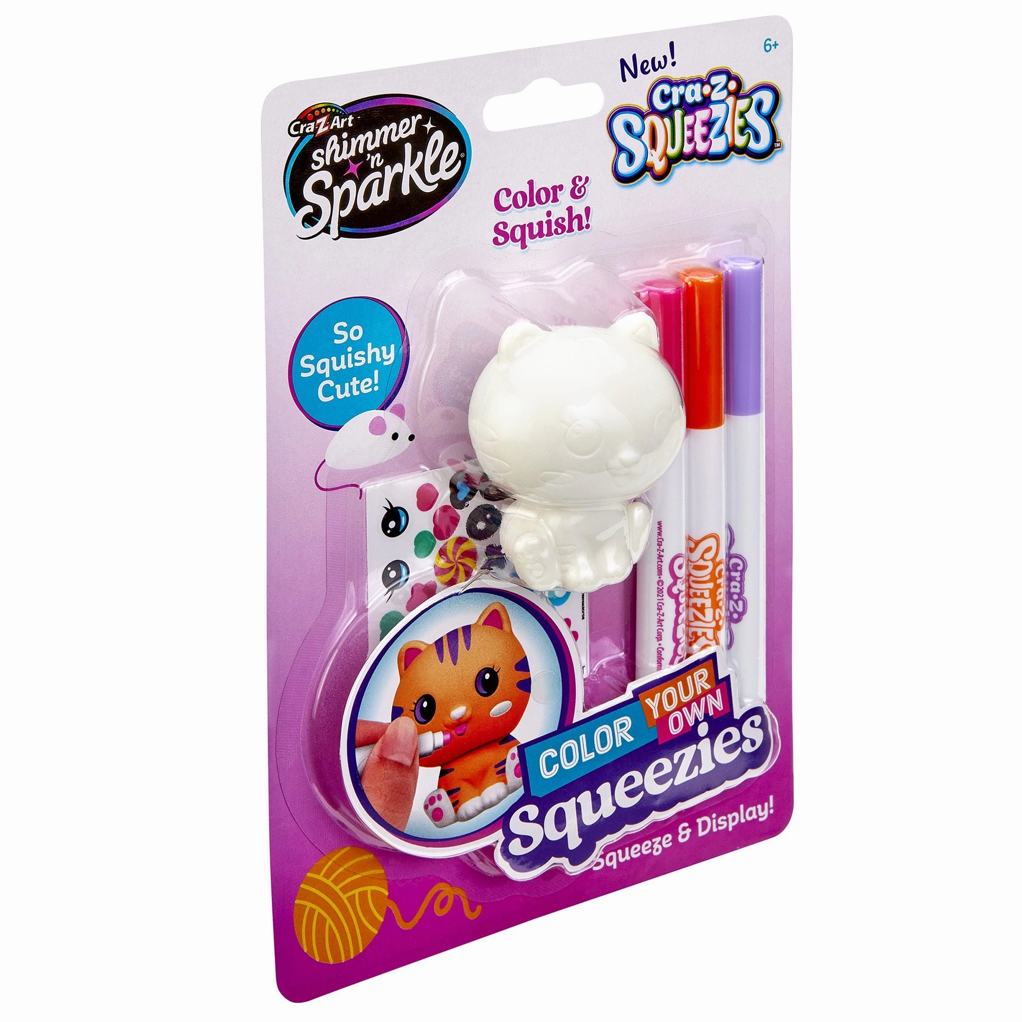Shimmer 'N Sparkle Color Your On Squeezies
