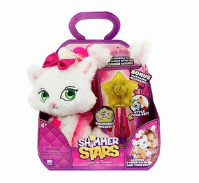 Shimmer Stars White Cat