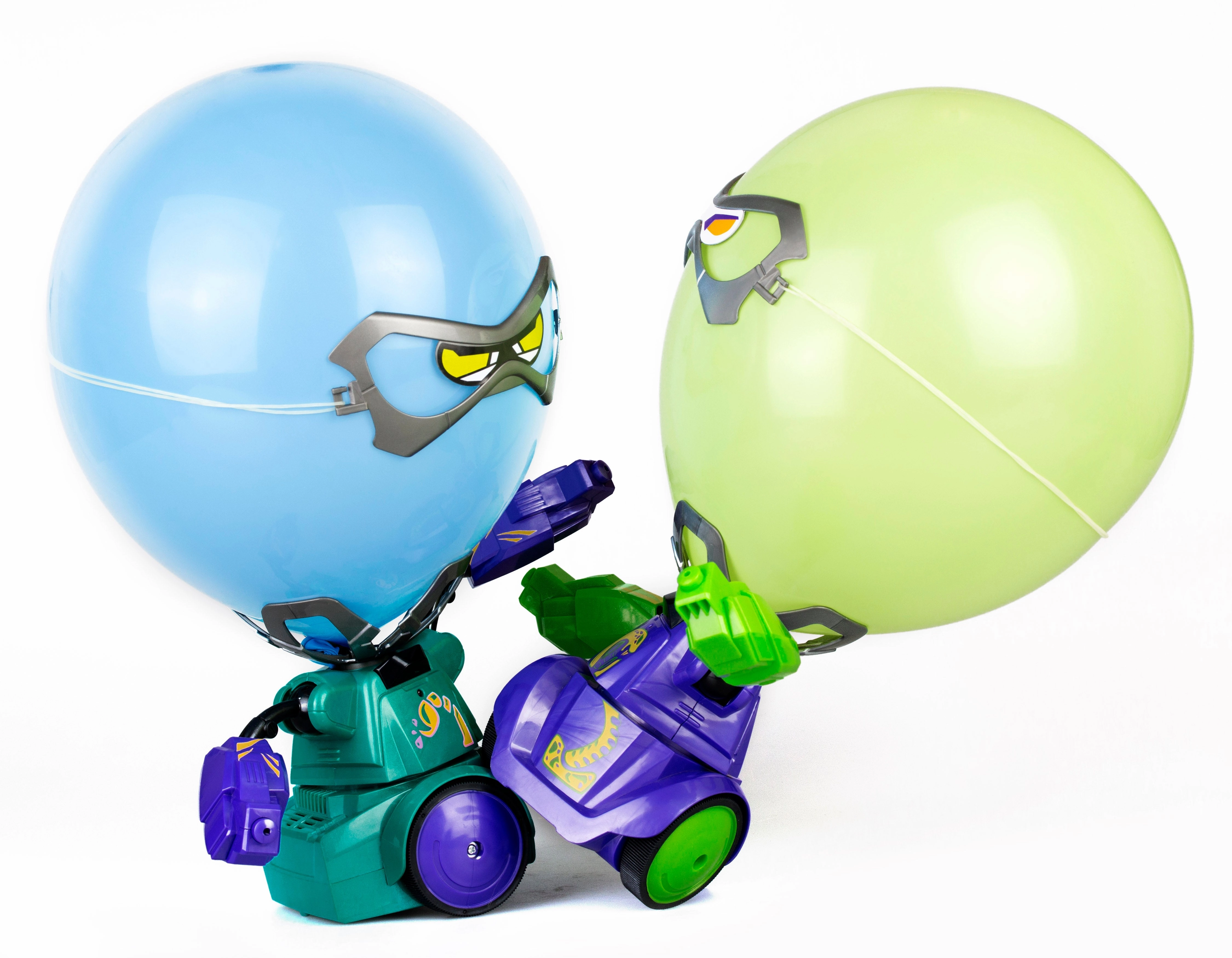 Silverlit Ycoo Remote Control Robo Kombat Balloon Puncher Green & Purple
