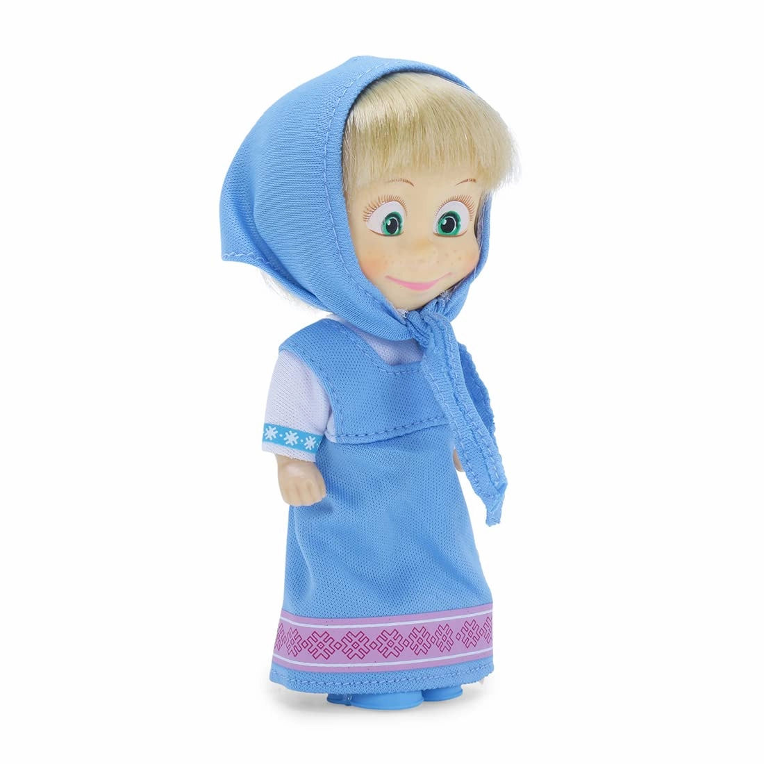 Simba Masha and The Bear 12 Cm Toy Doll With Blue Dress Ideal For Ages 3 