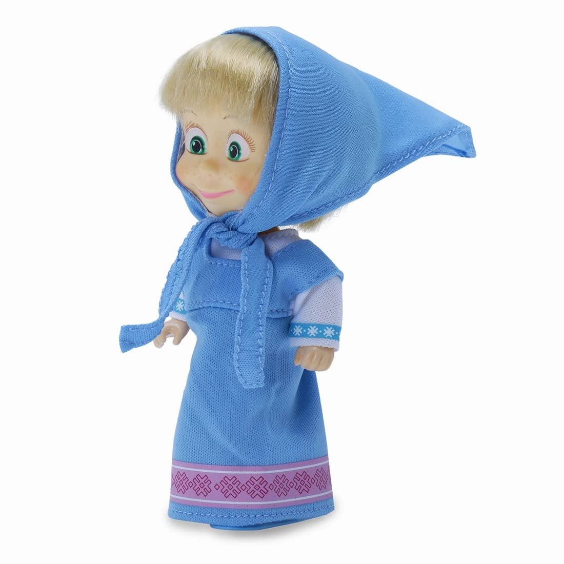 Simba Masha and The Bear 12 Cm Toy Doll With Blue Dress Ideal For Ages 3 