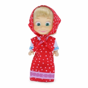 Simba Masha and The Bear 12 Cm Toy Doll With Red Dress Ideal For Ages 3 