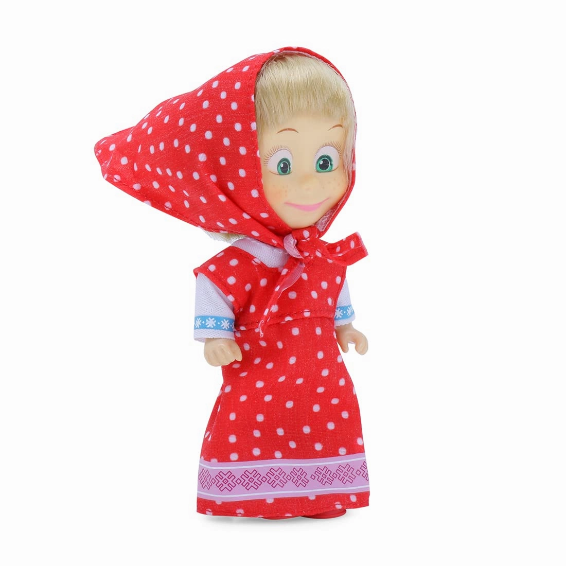 Simba Masha and The Bear 12 Cm Toy Doll With Red Dress Ideal For Ages 3 