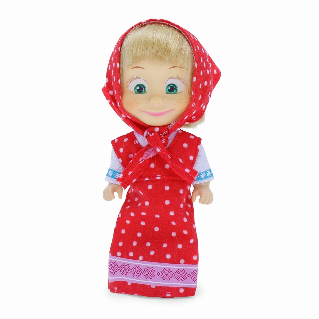 Simba Masha and The Bear 12 Cm Toy Doll With Red Dress Ideal For Ages 3 