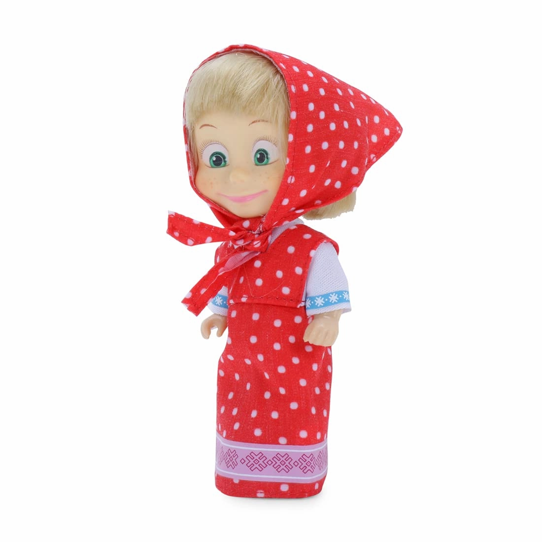 Simba Masha and The Bear 12 Cm Toy Doll With Red Dress Ideal For Ages 3 