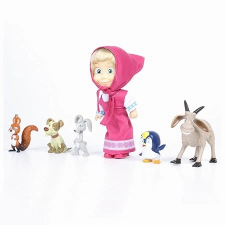 Simba Masha and The Bear Masha`s Animal Set For Ages 3 