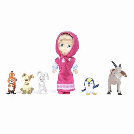 Simba Masha and The Bear Masha`s Animal Set For Ages 3 