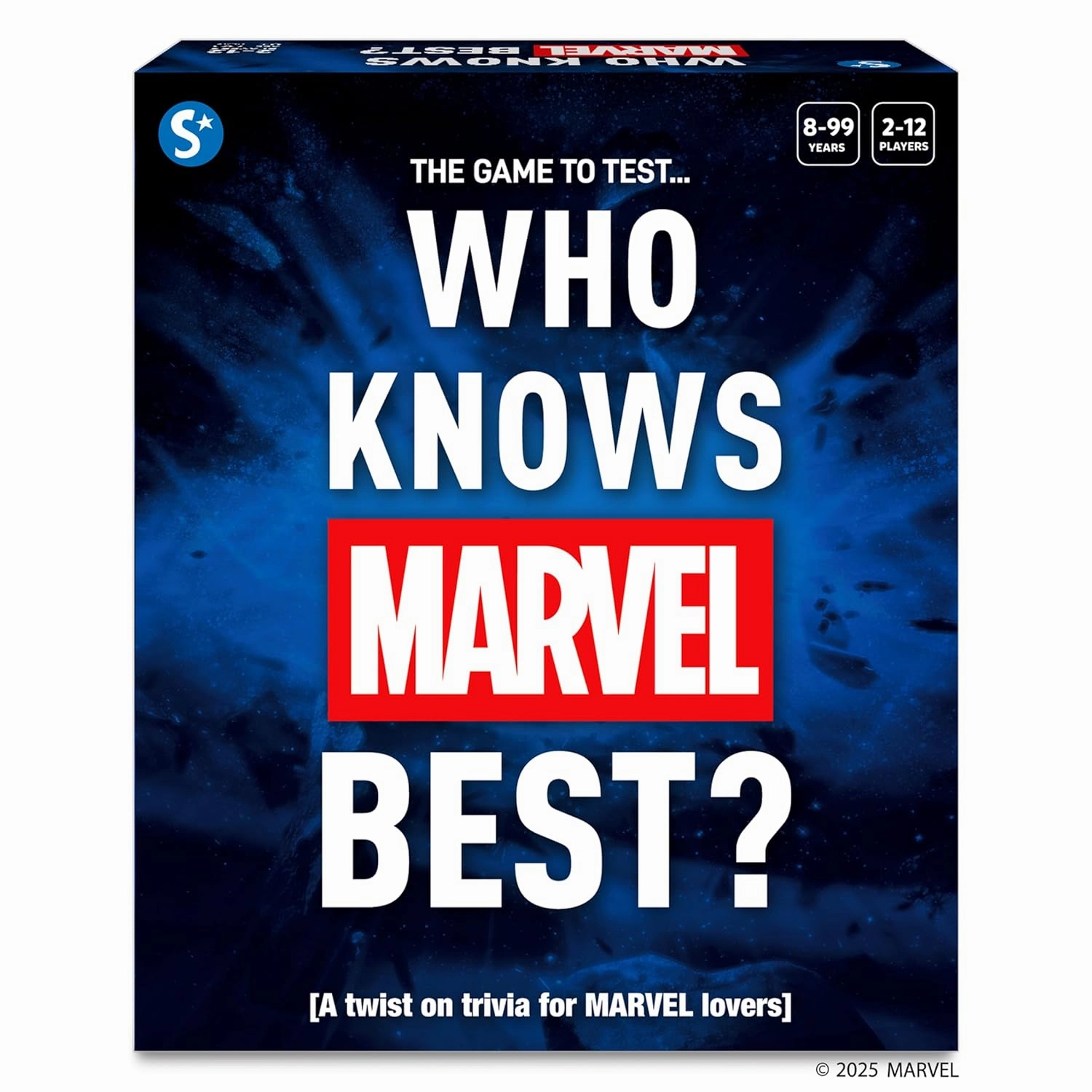 Skillmatics Card Game - Who Knows Marvel Best, Family Party Game For Ages 8 