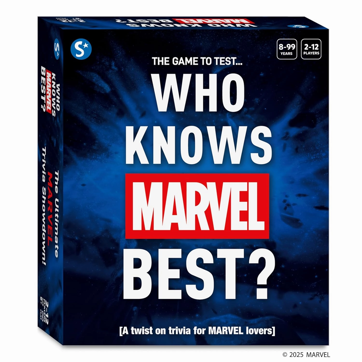 Skillmatics Card Game - Who Knows Marvel Best, Family Party Game For Ages 8 