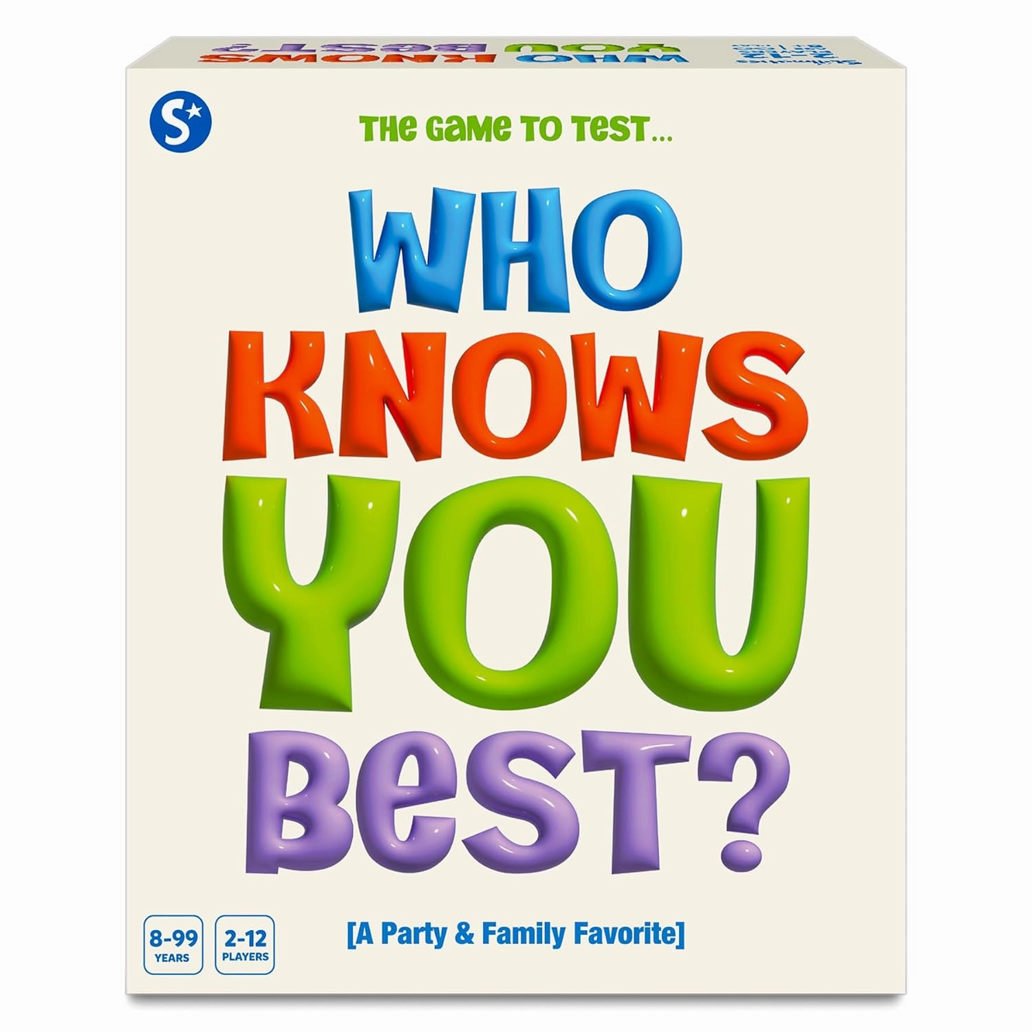 Skillmatics Card Game - Who Knows You Best, Family Party Game for ages 8 