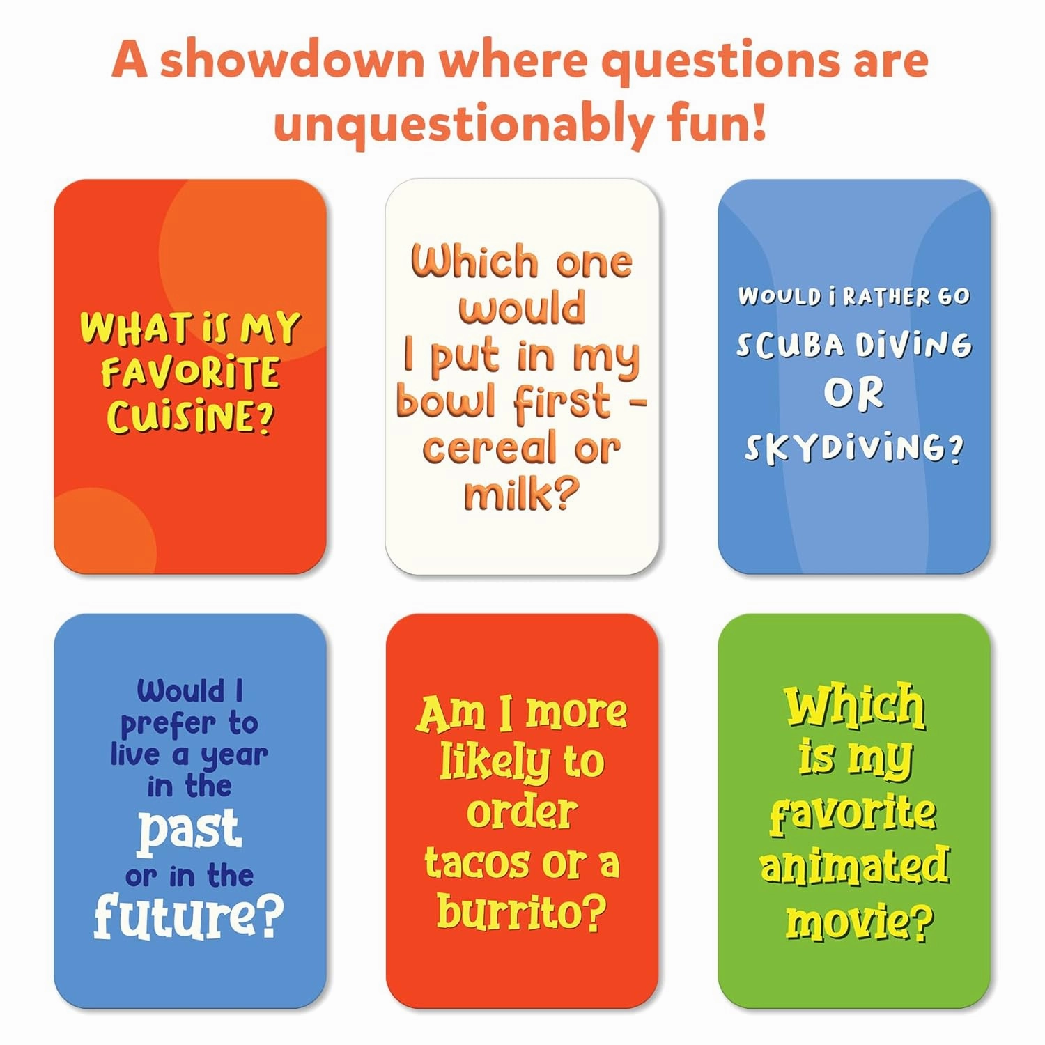 Skillmatics Card Game - Who Knows You Best, Family Party Game for ages 8 