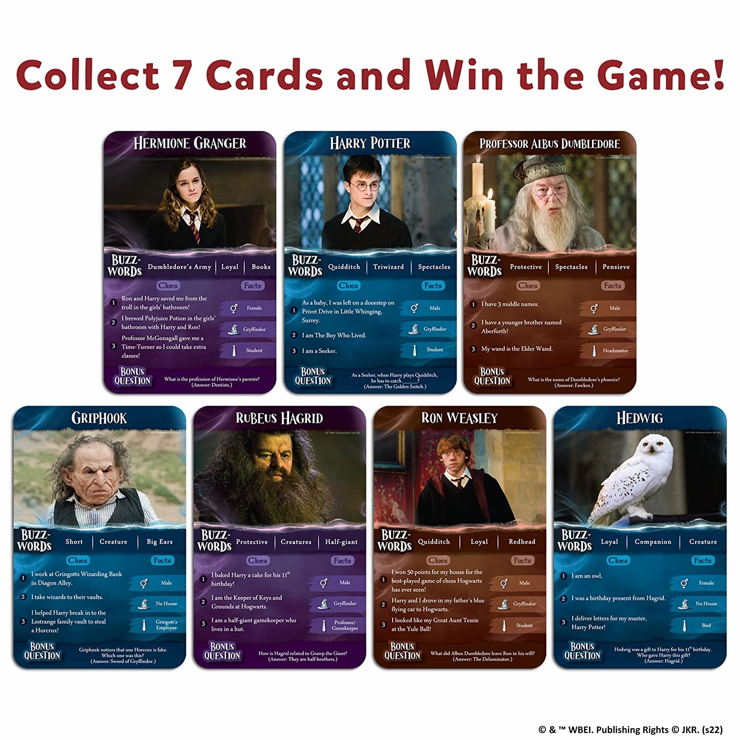 Skillmatics Guess in 10 Harry Potter - Trivia and Strategy Card Game for Ages 8 