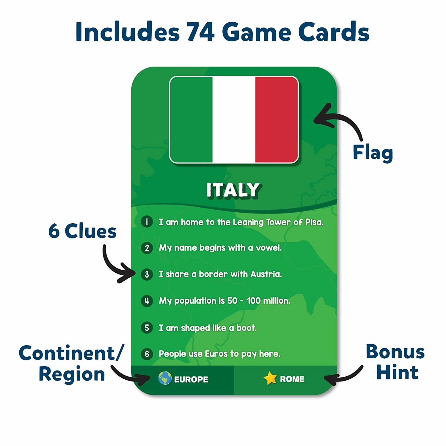 Skillmatics Scout It Out! Countries of The World - Fun Guessing & Trivia Board Game for Families