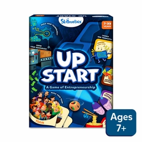 Skillmatics Up Start Entrepreneurship and Business Strategy Board Game for Kids Ages 7 