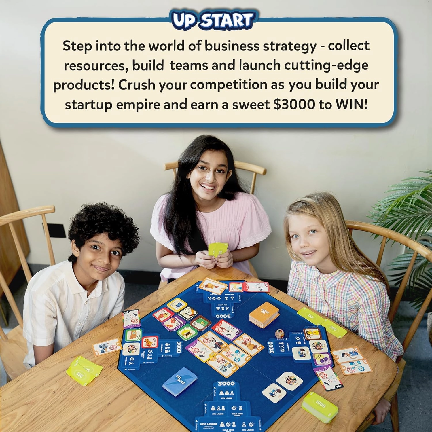 Skillmatics Up Start Entrepreneurship and Business Strategy Board Game for Kids Ages 7 
