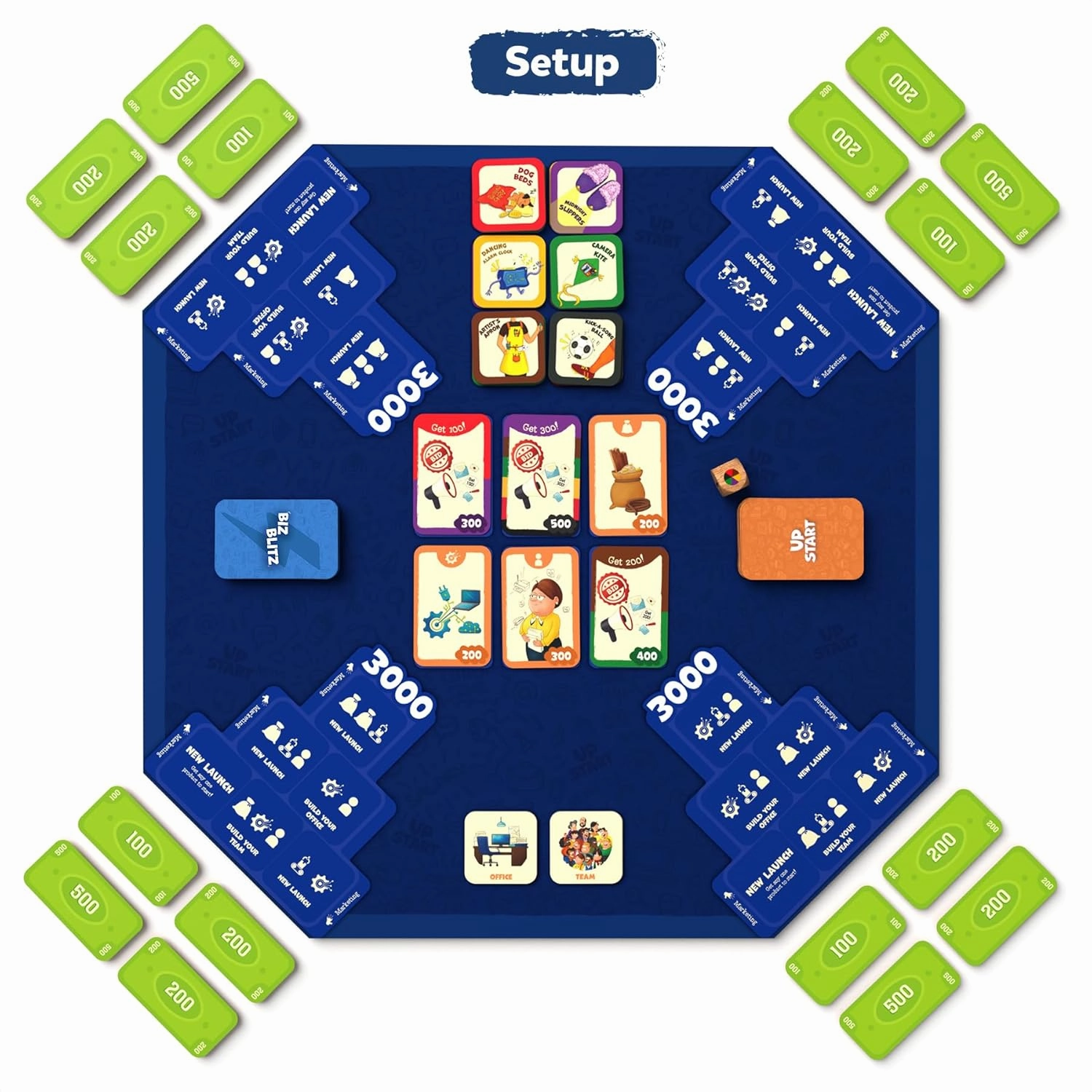 Skillmatics Up Start Entrepreneurship and Business Strategy Board Game for Kids Ages 7 