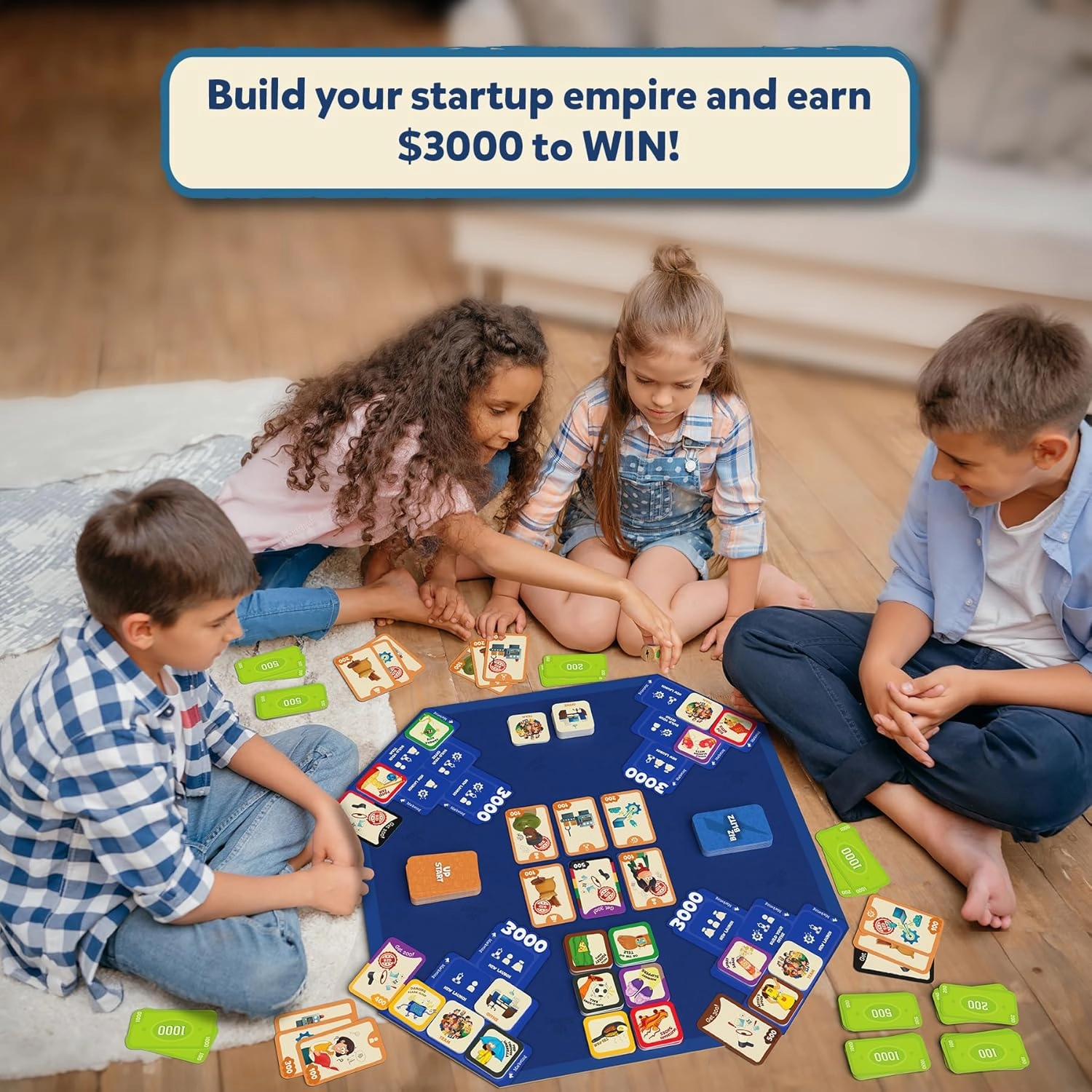 Skillmatics Up Start Entrepreneurship and Business Strategy Board Game for Kids Ages 7 