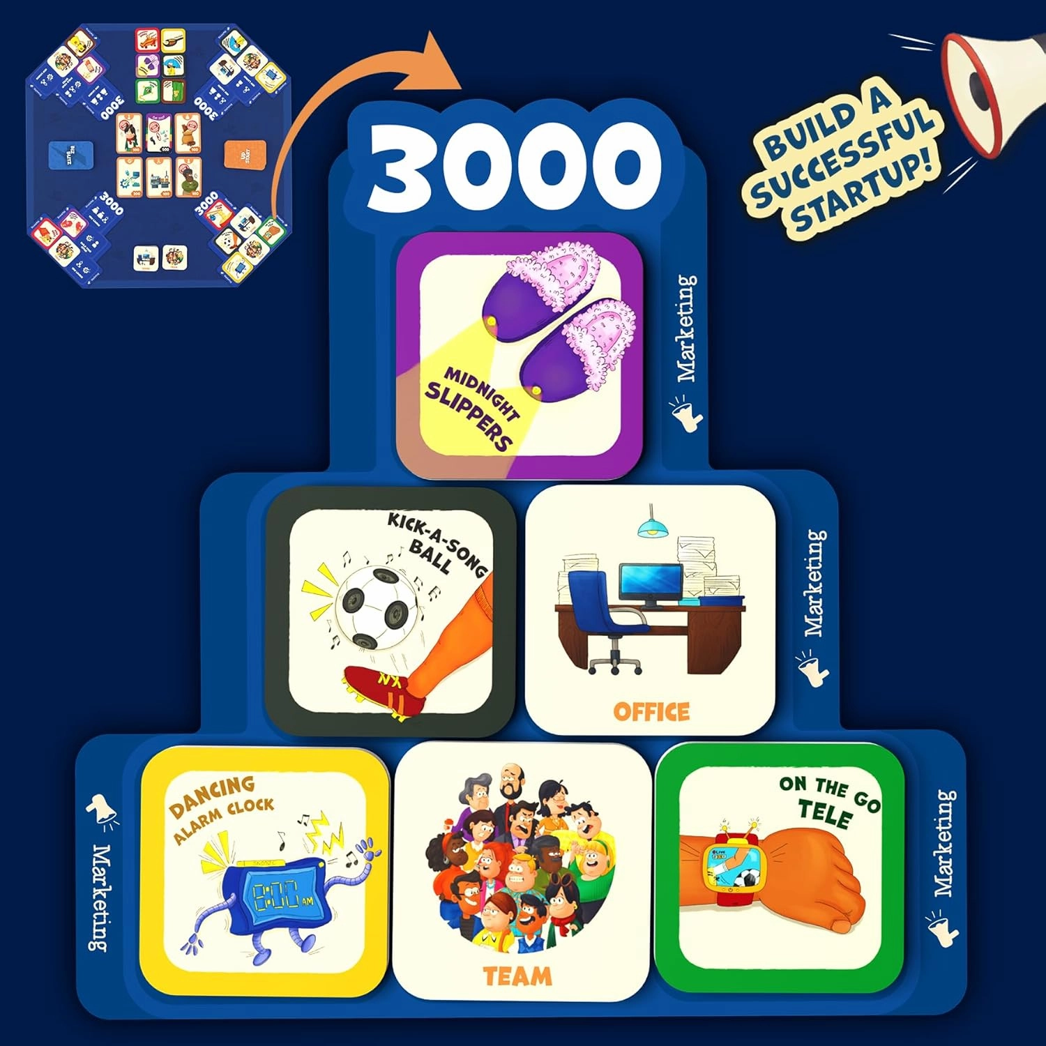 Skillmatics Up Start Entrepreneurship and Business Strategy Board Game for Kids Ages 7 