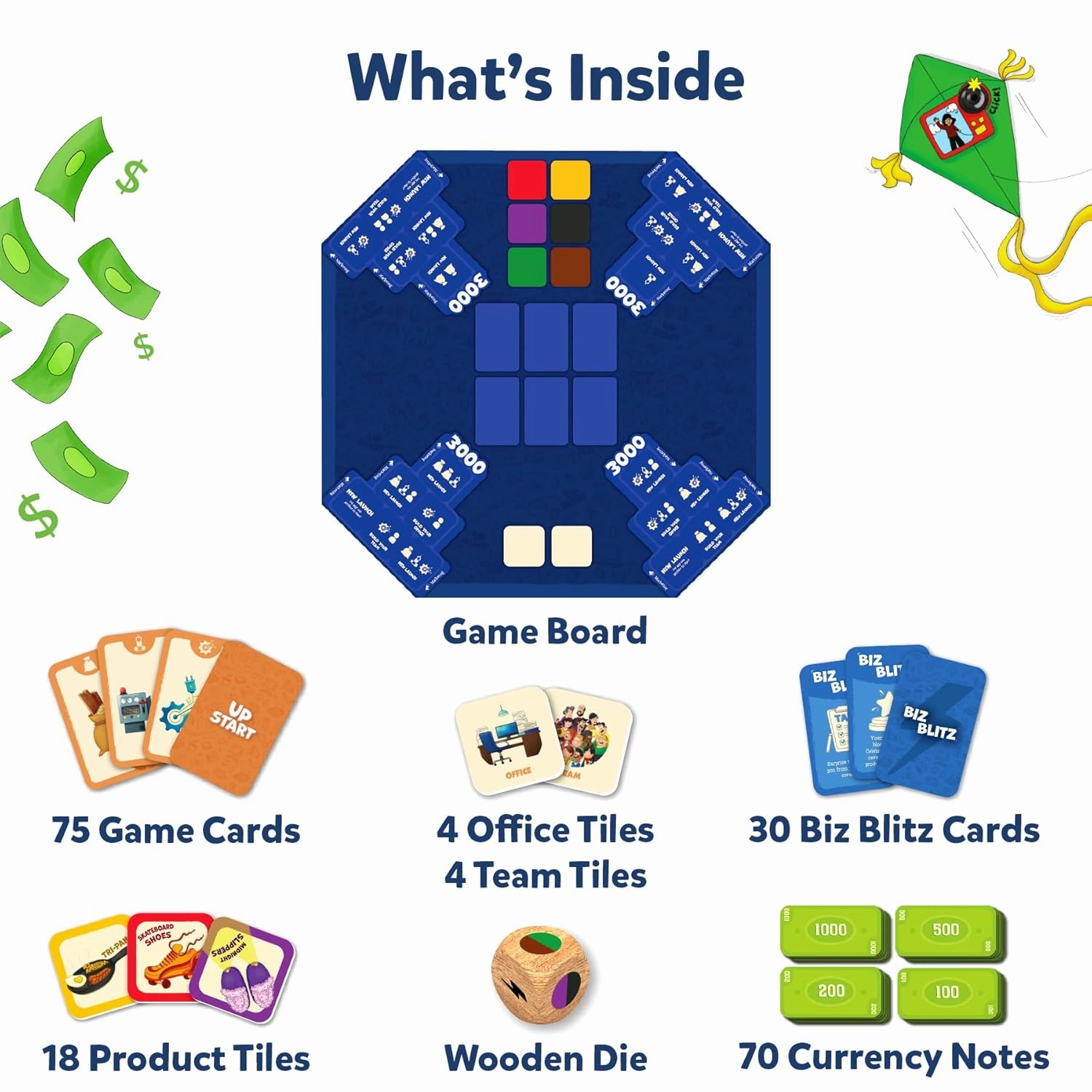Skillmatics Up Start Entrepreneurship and Business Strategy Board Game for Kids Ages 7 