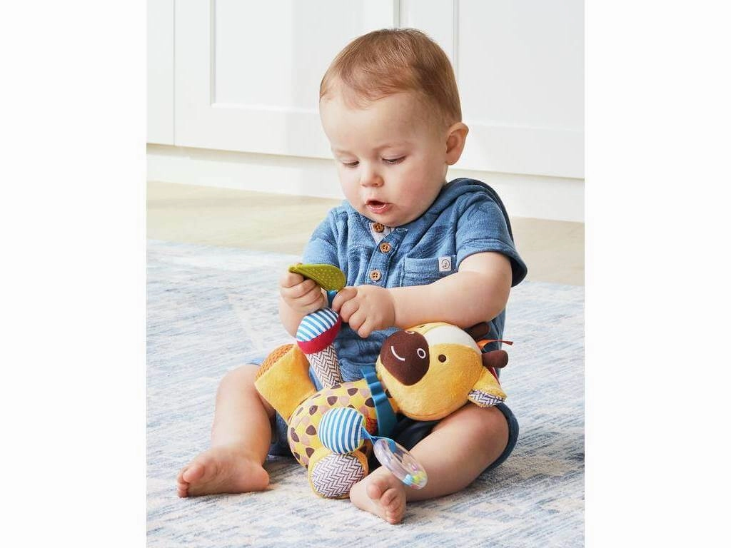 Skip Hop Bandana Buddies Giraffe Sensory Activity Toy for Babies