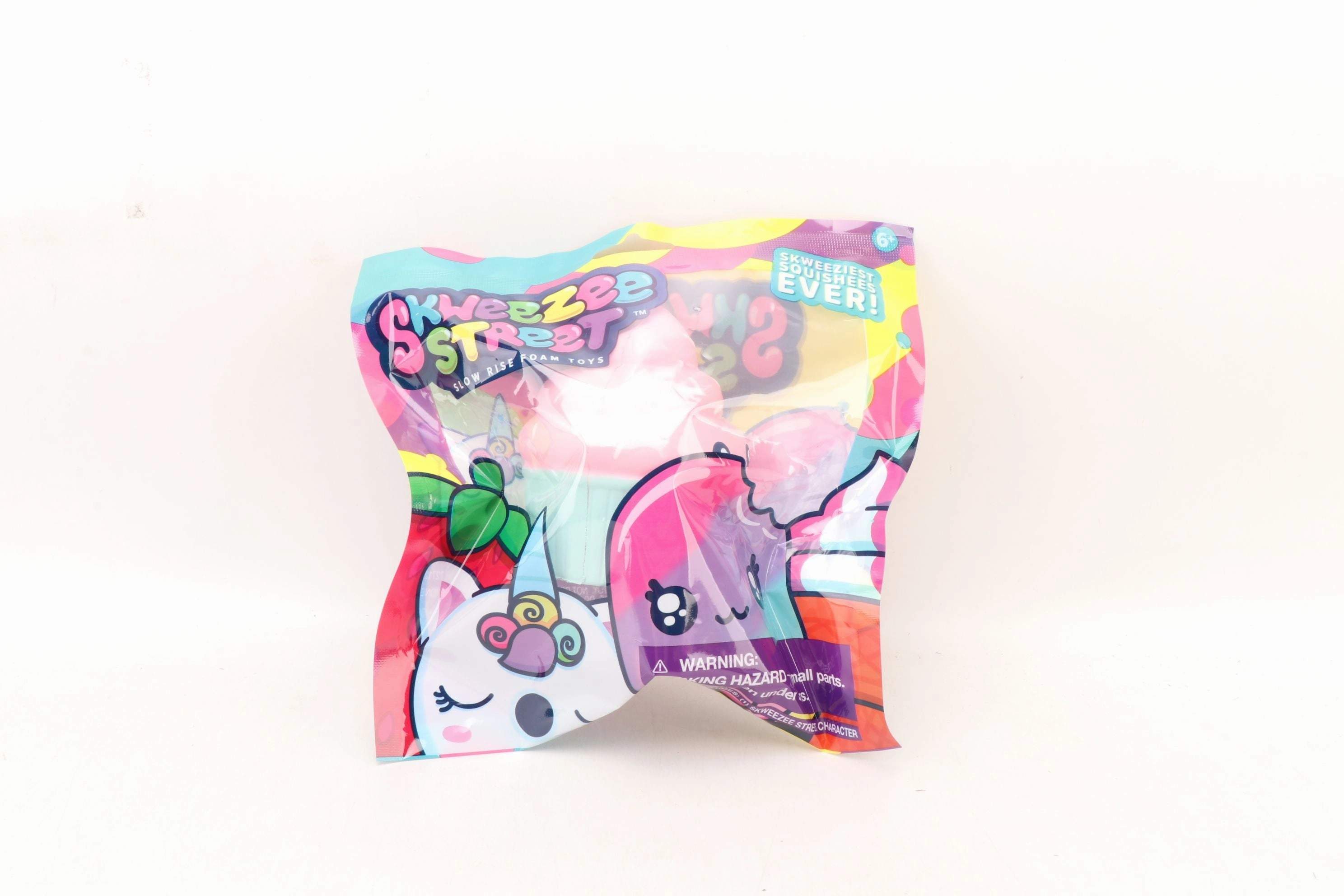 SKWEEZEE STREET SLOW RISE FOAM TOYS ASSORTED STYLES