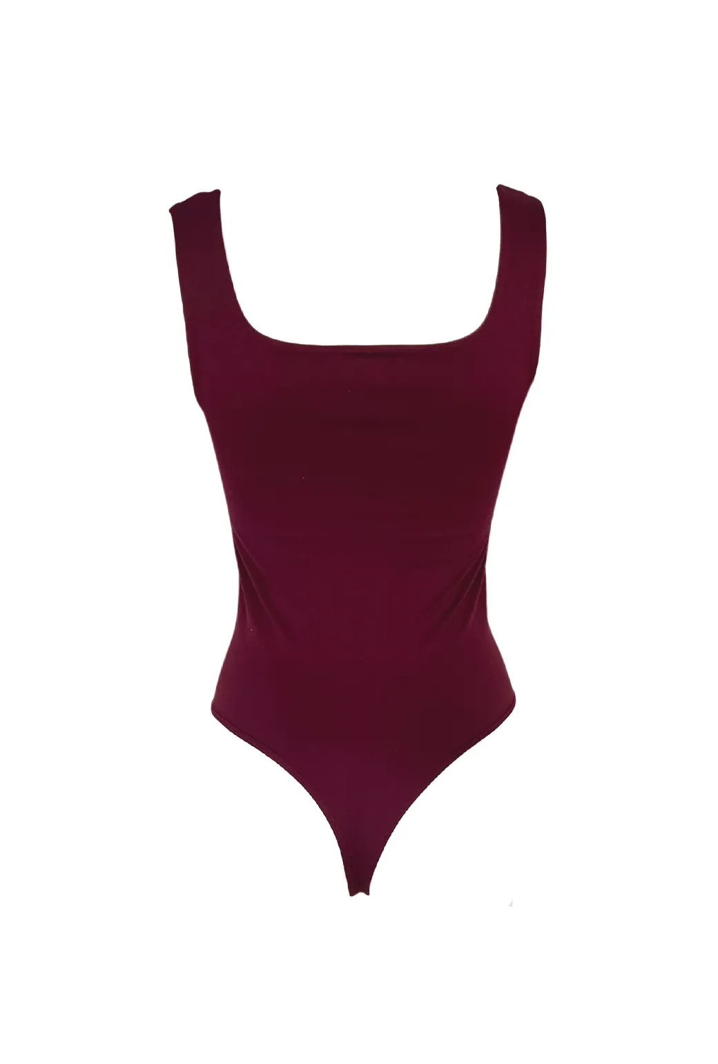 Sleeveless Body Suit - Cranberry