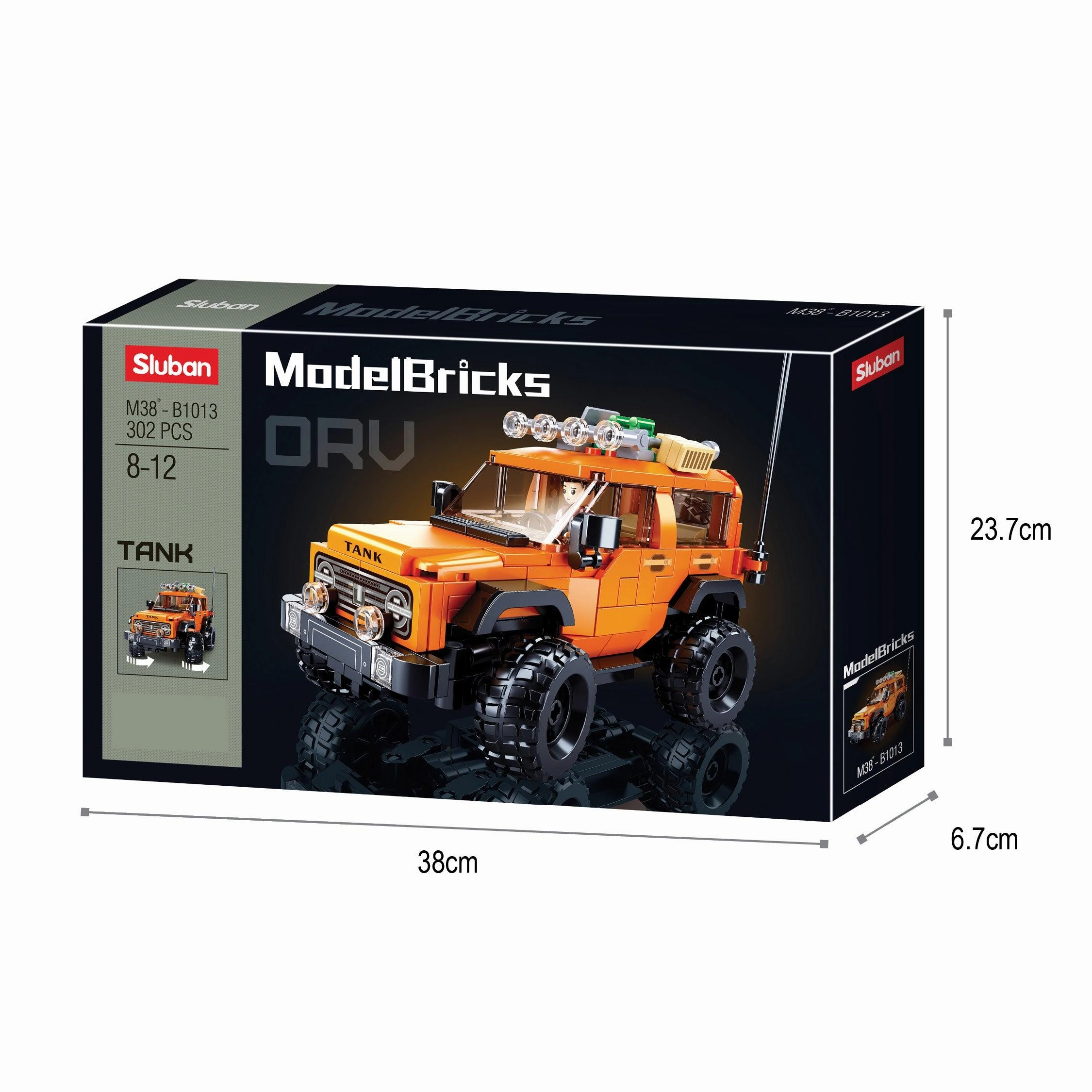 Sluban SUV 300, Building Blocks For Ages 6 