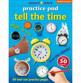Smart Start Practice Pad: Tell the Time [Paperback] Filipek Nina and Daniels Gail