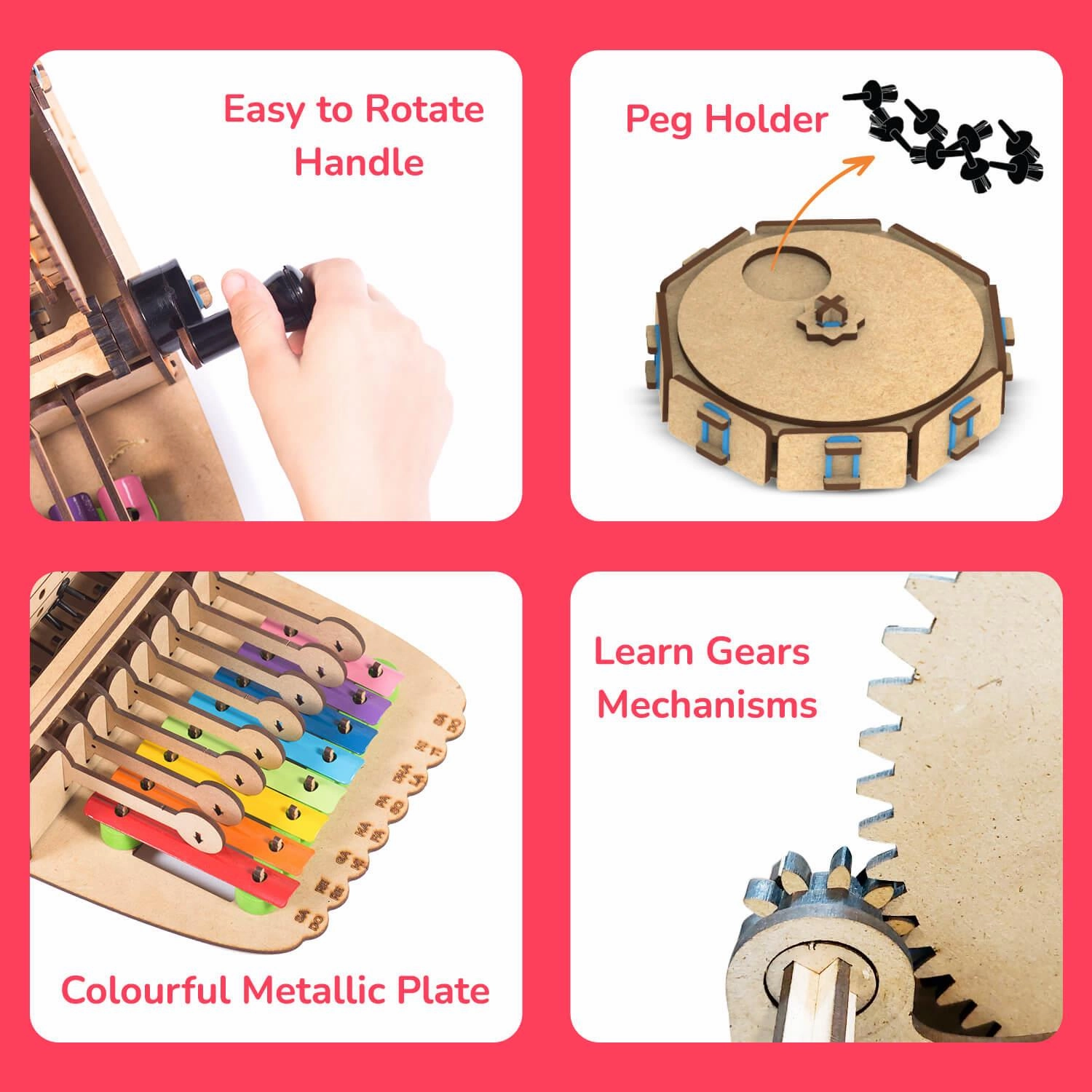 Smartivity Build-It-Yourself Xylofun Music Machine DIY STEM Toy