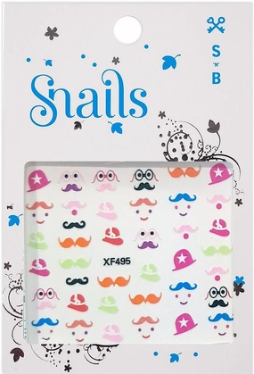 SNAILS NAIL STICKERS MRS POTATO HEAD