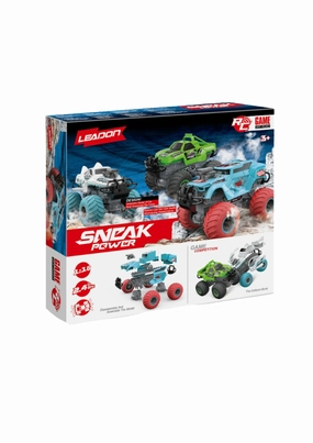 Sneak Power 1:16 Remote Control Large Wheeled Cross Country Collision Burst Vehicle Green