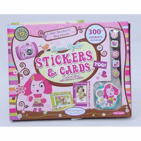 SNOOPERS STICKER & CARD BOOK