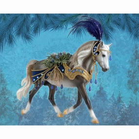 Snowbird Holiday Horse