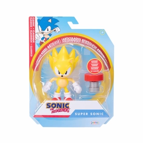 Sonic 10cm Articulated Figure Wave 15 Super Sonic