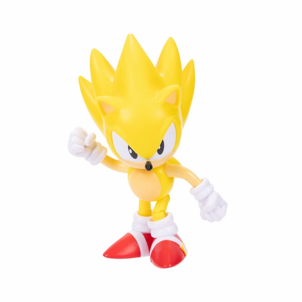Sonic 10cm Articulated Figure Wave 15 Super Sonic