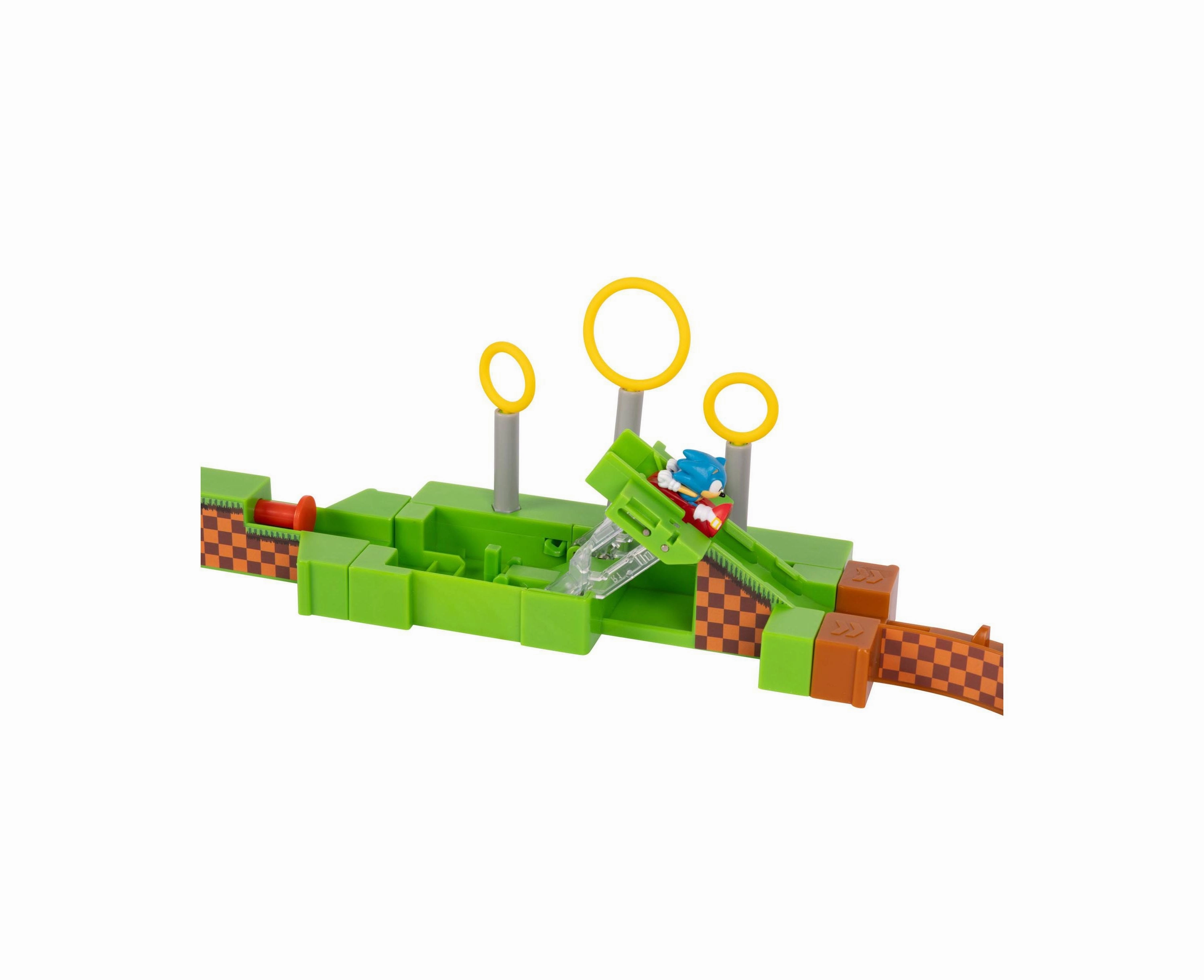 Sonic Go-Go Racers Launcher Playset with High-Speed Track