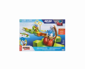 Sonic Go-Go Racers Launcher Playset with High-Speed Track