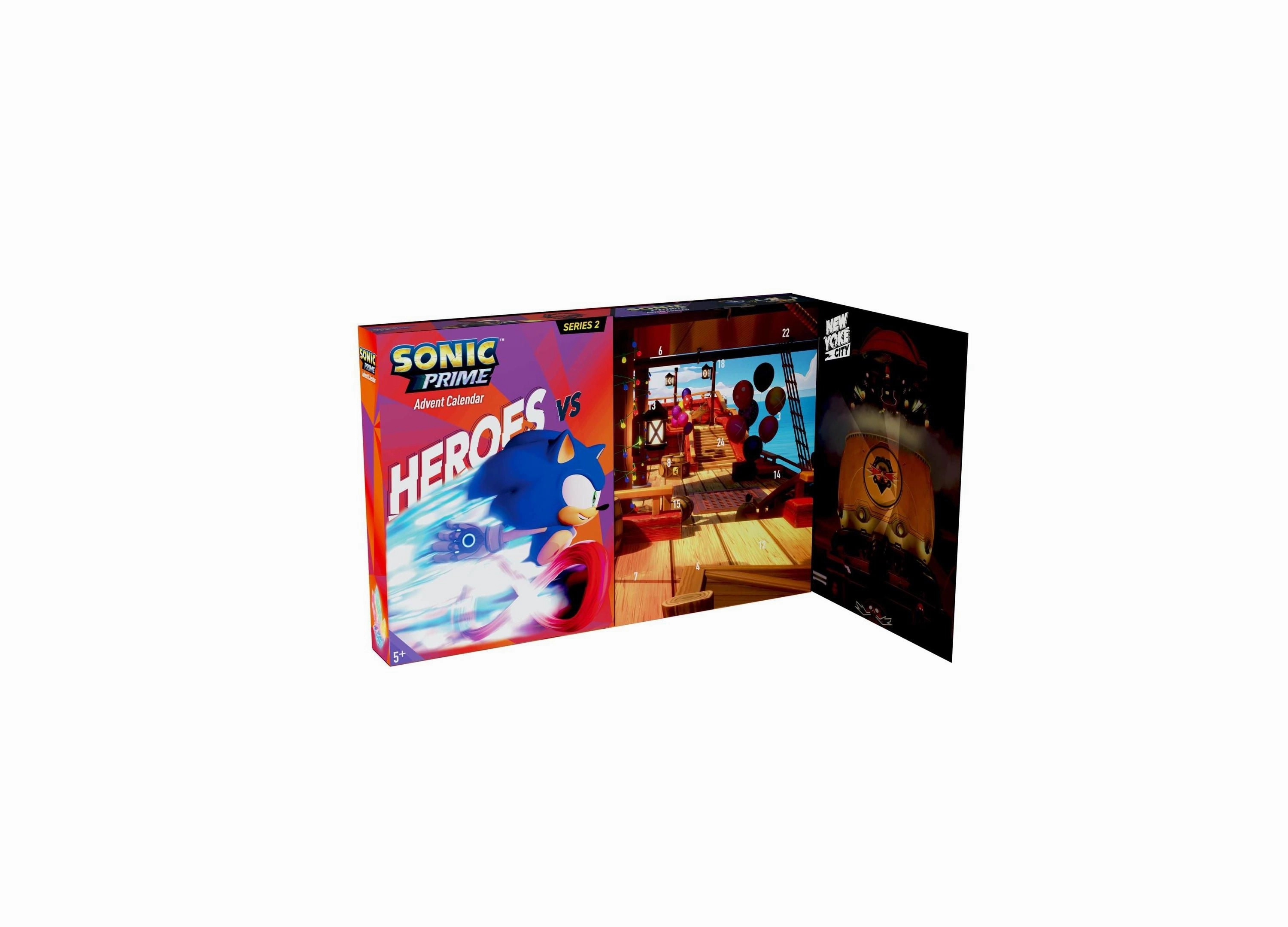 Sonic Prime Holiday Countdown Advent Calendar